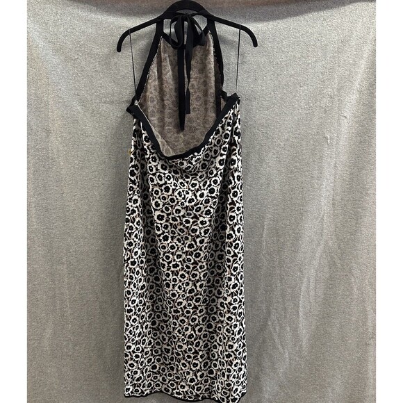 Diane Von Furstenburg x Target Dress Womens Plus Size 2X Poppy Knit Maxi Halter - Picture 5 of 12
